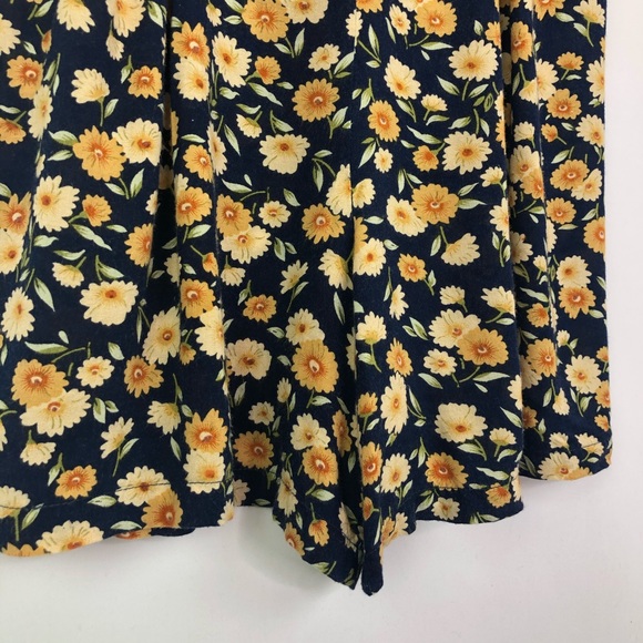 Vintage Anegada's Yellow Flower Print Romper - Picture 7 of 8